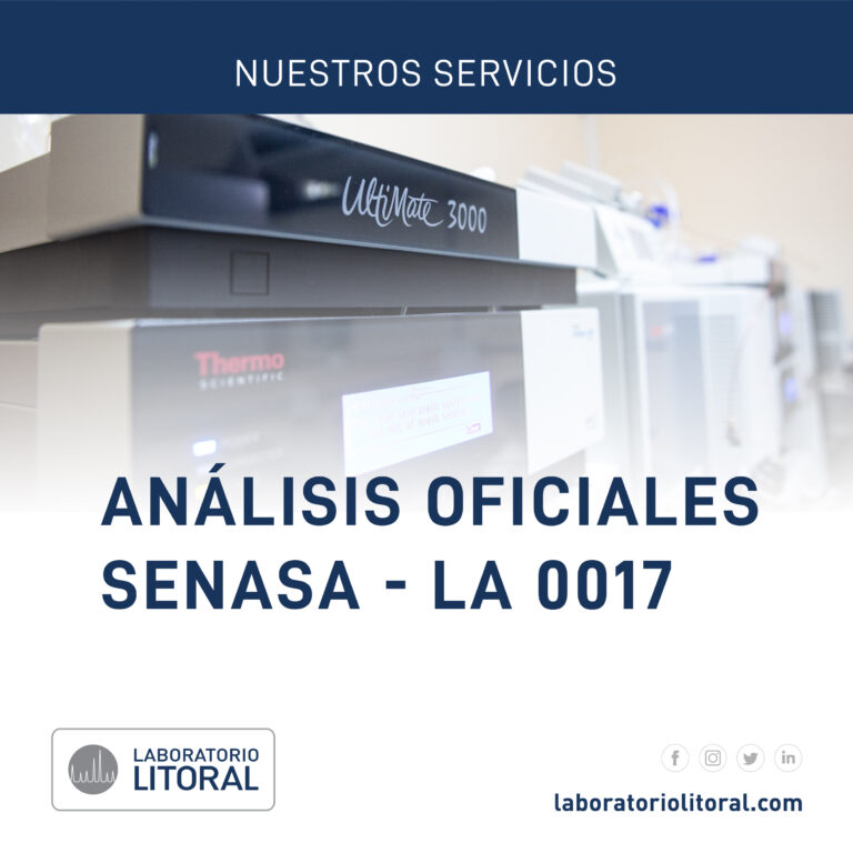 Análisis Oficiales SENASA – LA 0017