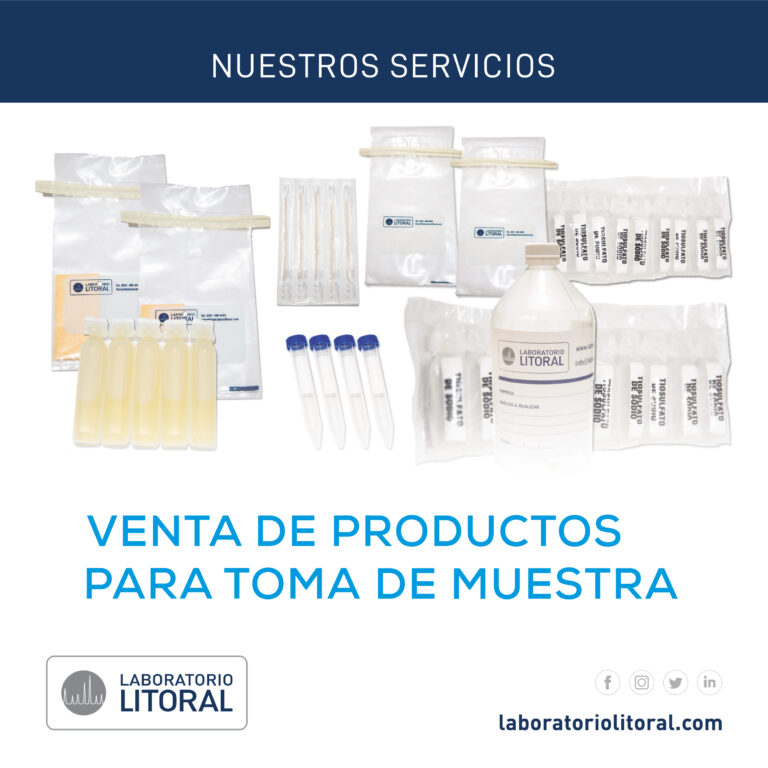 VENTA DE PRODUCTOS PARA TOMA DE MUESTRA